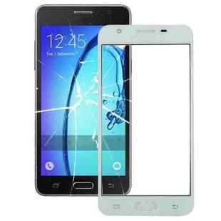 For Galaxy On5 / G550  Front Screen Outer Glass Lens(White)