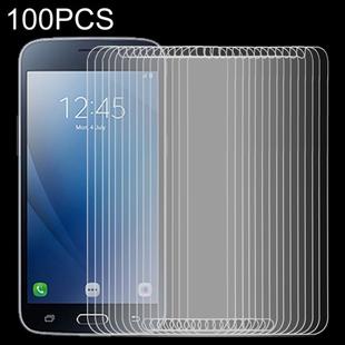 100 PCS 9H 2.5D Tempered Glass Film for Galaxy J2 (2016)