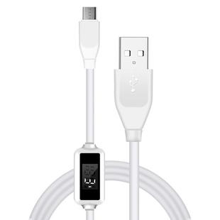 USB to Micro Charging Cable with LED Display Screen