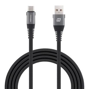 MOMAX DA18E 2m 5A USB to Type-C / USB-C Braided Data Sync Charge Cable