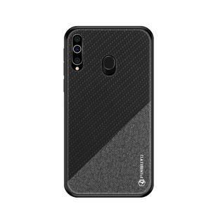 PINWUYO Honors Series Shockproof PC + TPU Protective Case for Galaxy A60 (Black)