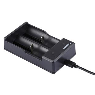 Canadd F2 Fast USB Dual Lithium Battery Charger for 3.7V Rechargeable Battery Li-Ion IMR 18650, 18490, 18350, 17670, 17500, 16340(RCR123), 14500, 10440