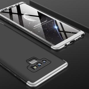 GKK Three Stage Splicing Full Coverage PC Case for Galaxy Note9 (Black+Silver)
