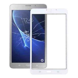For Galaxy Tab A 7.0 LTE 2016 / T285 Front Screen Outer Glass Lens (White)
