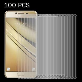 100 PCS For Galaxy C7 / C700 0.26mm 9H Surface Hardness 2.5D Explosion-proof Tempered Glass Screen Film