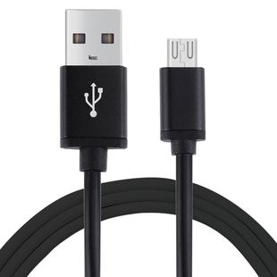 1M 3A Micro USB to USB Data Sync Charging Cable, For Samsung, HTC, Sony, Huawei, Xiaomi, Meizu and other Android Devices with Micro USB Port, Diameter: 4 cm(Black)