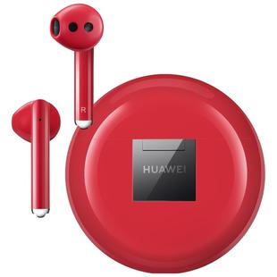 Huawei FreeBuds 3 Binaural Stereo Wireless Bluetooth Earphone with Charging Box, Support Bone Voice Sensing & Automatic Pop-up Window Pairing & Wireless Charging(Red)