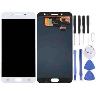 LCD Display + Touch Panel for Galaxy C8, C710F/DS, C7100 (White)
