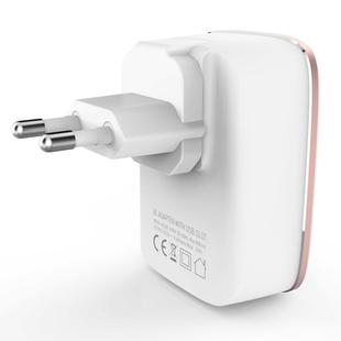 LDNIO A4404 4.4A 4 x USB Ports Smart Travel Charger, EU Plug