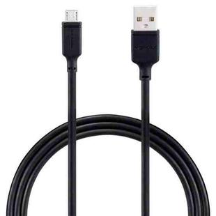 MOMAX DM16D 2.4A USB to Micro USB Charging Transmission Data Cable, Cable Length: 1m(Black)