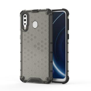 Shockproof Honeycomb PC + TPU Case for Galaxy M30 (Black)