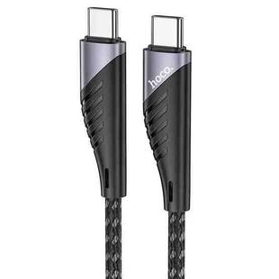 hoco U95 60W 3A PD USB-C / Type-C to USB-C / Type-C Freeway Charging Data Cable, Cable Length: 1.5m