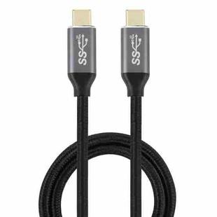 USB-C / Type-C Male to USB-C / Type-C Male Transmission Data Charging Cable, Cable Length: 1m
