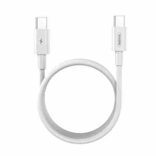 REMAX Marlik Series RC-183c PD 100W USB-C / Type-C to USB-C / Type-C Interface Fast Charging Data Cable, Cable Length: 2m(White)