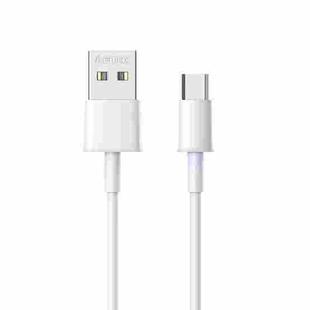 Remax RC-163M 2.1A Micro USB Fast Charging Pro Data Cable, Length: 1m (White)