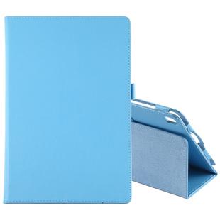 Litchi Texture Horizontal Flip Leather Case for Galaxy Tab S5e 10.5 T720 / T725, with Holder(Blue)