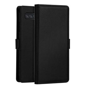 DZGOGO MILO Series PC + PU Horizontal Flip Leather Case for Samsung Galaxy S10e, with Holder & Card Slot & Wallet(Black)