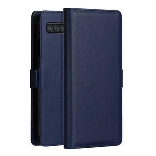 DZGOGO MILO Series PC + PU Horizontal Flip Leather Case for Samsung Galaxy S10e, with Holder & Card Slot & Wallet(Blue)