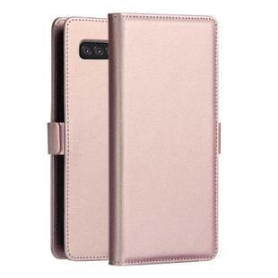 DZGOGO MILO Series PC + PU Horizontal Flip Leather Case for Samsung Galaxy S10e, with Holder & Card Slot & Wallet(Rose Gold)