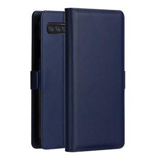 DZGOGO MILO Series PC + PU Horizontal Flip Leather Case for Samsung Galaxy S10, with Holder & Card Slot & Wallet (Blue)