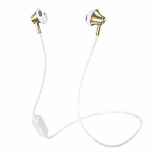 WK V28 Magnetic In-ear Wireless Bluetooth 5.0 Sports Earphone Support TF Card (White)