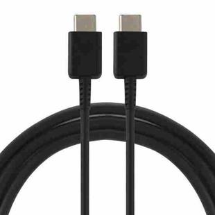 33W 6A USB-C / Type-C Male to USB-C / Type-C Male Fast Charging Data Cable for Samsung Galaxy Note 10, Cable Length: 1m (Black)