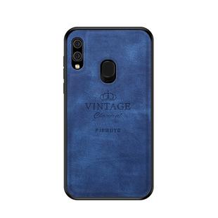 PINWUYO Shockproof Waterproof Full Coverage PC + TPU + Skin Protective Case for Galaxy A20 / A30 (Blue)