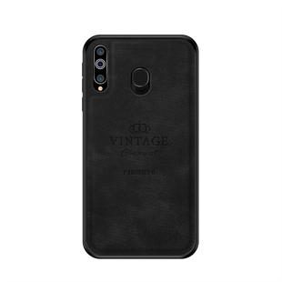 PINWUYO Shockproof Waterproof Full Coverage PC + TPU + Skin Protective Case for Galaxy M30 (Black)