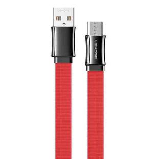 WK WDC-139 3A USB to Micro USB King Kong Series Data Cable (Red)