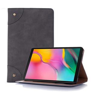 Retro Book Style Horizontal Flip Leather Case for Galaxy Tab A 8 (2019) P200 / P205,  with Holder & Card Slots & Wallet (Grey)