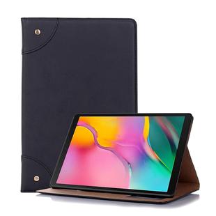 Retro Book Style Horizontal Flip Leather Case for Galaxy Tab S5e 10.5 T720 / T725,  with Holder & Card Slots & Wallet (Black)