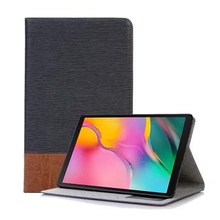 Cross Texture Horizontal Flip Leather Case for Galaxy Tab A 10.1 (2019) T510 / T515,  with Holder & Card Slots & Wallet (Grey)