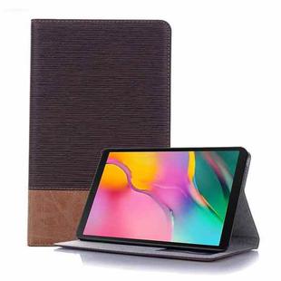 Cross Texture Horizontal Flip Leather Case for Galaxy Tab A 8 (2019) P200 / P205,  with Holder & Card Slots & Wallet (Coffee)