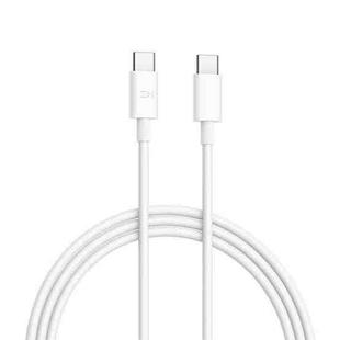 Original Xiaomi Youpin ZMI AL301 3A PD USB-C / Type-C to USB-C / Type-C Fast Charging Data Cable, Cable Length: 1.5m(White)