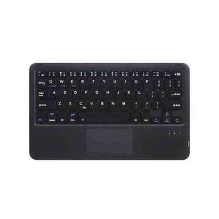 HB119B 10 inch Universal Tablet Wireless Bluetooth Keyboard with Touch Panel (Black)