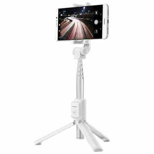 Huawei One-piece Retractable Wireless Bluetooth Selfie Stick with Magnetic Tripod, Mobile Phone Holder Expansion Size: 56-85mm (White)