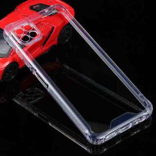 For Samsung Galaxy A22 5G Four-corner Shockproof Transparent TPU + PC Protective Case