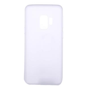 For Galaxy S9+ Inside and Outside Frosted TPU Protective Back Cover Case(White)
