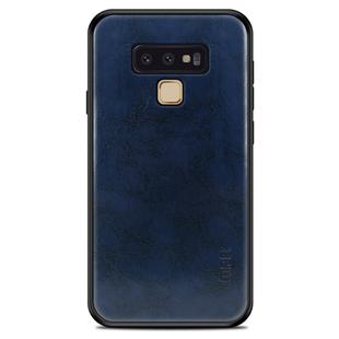 MOFI Shockproof TPU + PC + Leather Pasted Case for Galaxy Note 9(Blue)