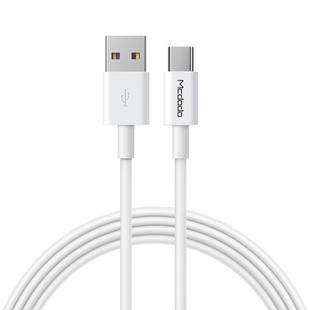 Mcdodo CA-6380 5A Element Series Type-C to USB Data Cable, Length: 1m(White)