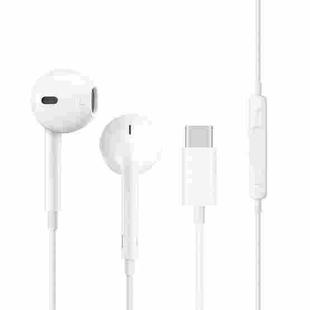 WIWU Earbuds 303 USB-C / Type-C Interface Wired Wire-controlled Earphone
