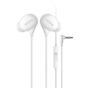 Original vivo IQOO IHP1910 3.5mm L-type Plug In Ear Wired Earphone(White)