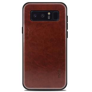 MOFI for Galaxy Note 8 Shockproof PU Paste PC Protective Back Case