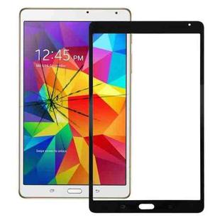 For Galaxy Tab S 8.4 / T700  Front Screen Outer Glass Lens (Black)