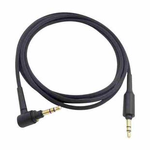 Earphone Audio Cable For Sony WH-1000XM2/WF-H800/MDR-XB950AP/MDR-10R/MDR-10RBT/MDR-10RC/NC200D/MDR-100AAP/MDR-Z1000, Length: 1.5m(Black)