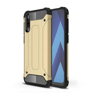 Magic Armor TPU + PC Combination Case for Galaxy A70 (Gold)