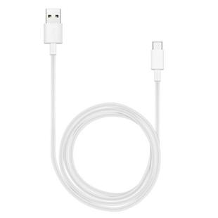 Original Huawei CP51 1m 3A TPE Rapid USB Type-C Data Sync Charge Cable(White)