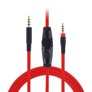 ZS0192 3.5mm Male to Male Headphone Cable Tuned Version for Kingston Skyline Alpha Audio Cable(Red)