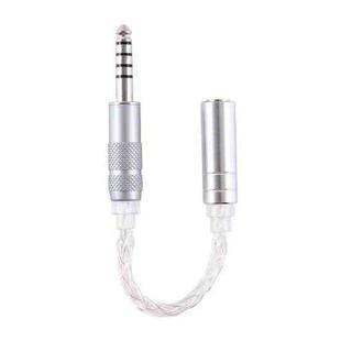 ZS0021 4.4mm Male to 3.5mm Female Balance Adapter Cable (Silver)