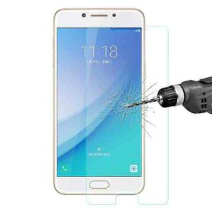ENKAY Hat-Prince for Galaxy C5 Pro 0.26mm 9H Surface Hardness 2.5D Explosion-proof Tempered Glass Screen Film